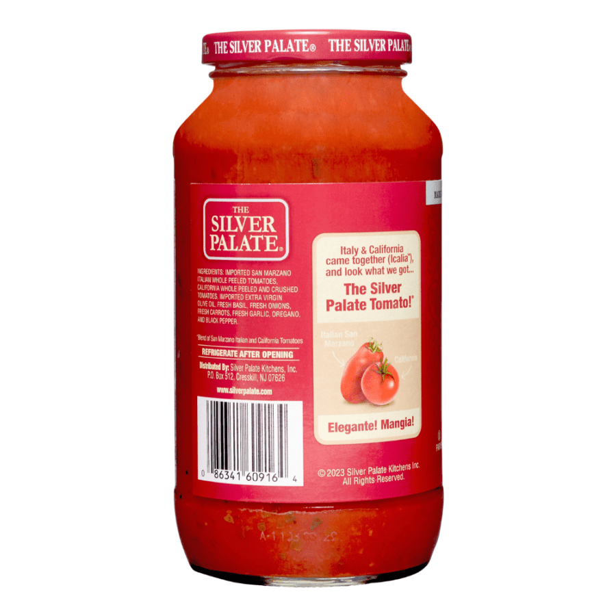 Low Sodium Tomato Basil Pasta Sauce - Image 3