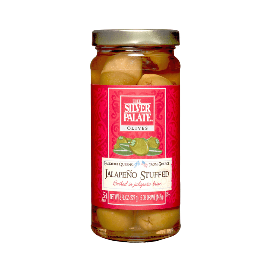 Jalapeño Stuffed Olives in Serrano Jalapeno Brine